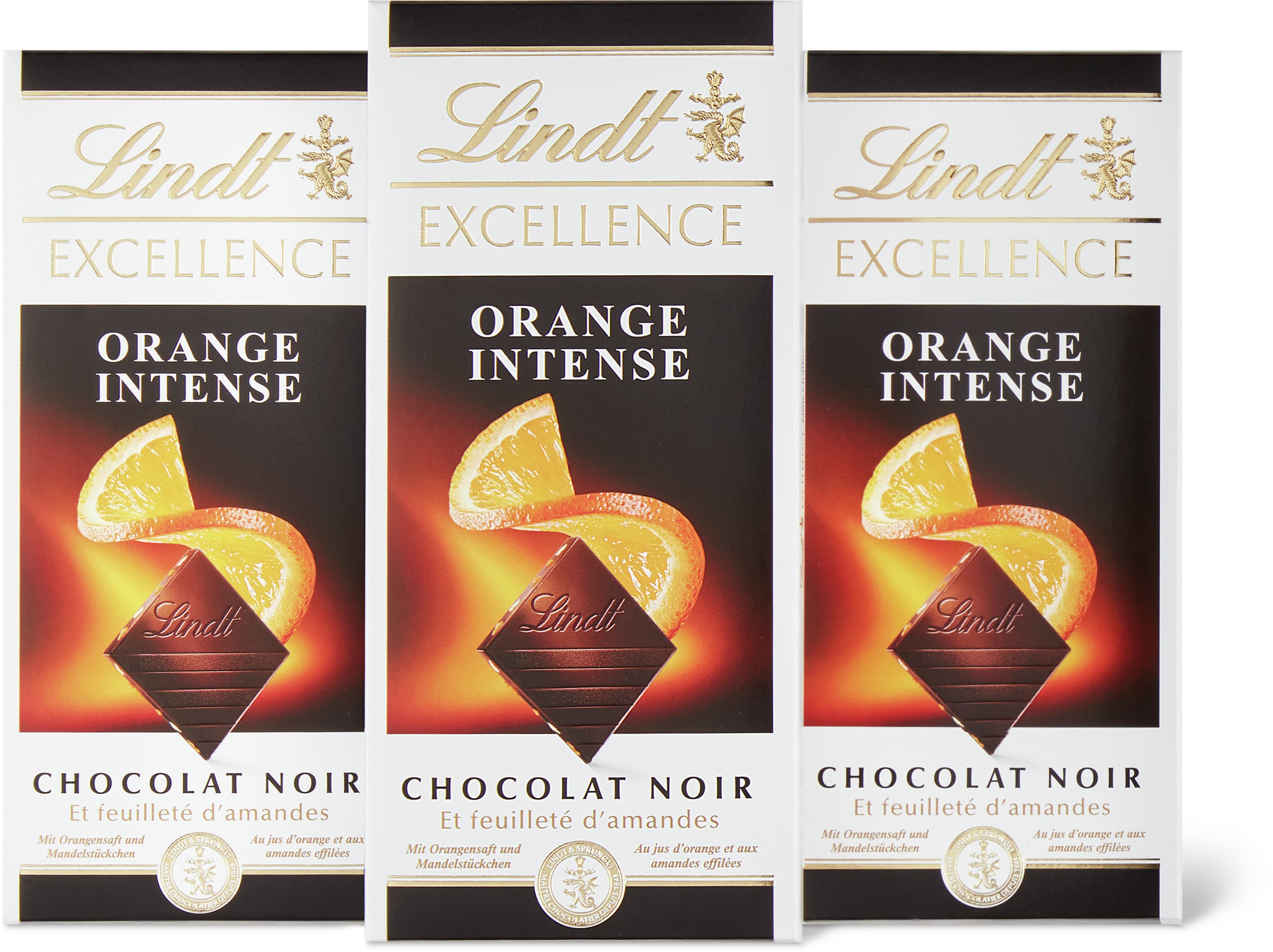 Lindt Cioccolato fondente all'arancia 300g